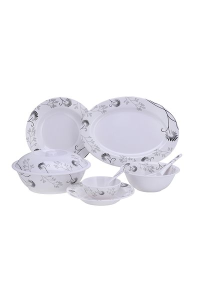 DELCASA 40 Piece Melamineware Dinner Set- DC2112