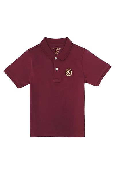 Giordano Junior Liquid Touch Short Sleeve Embroidery Polo
