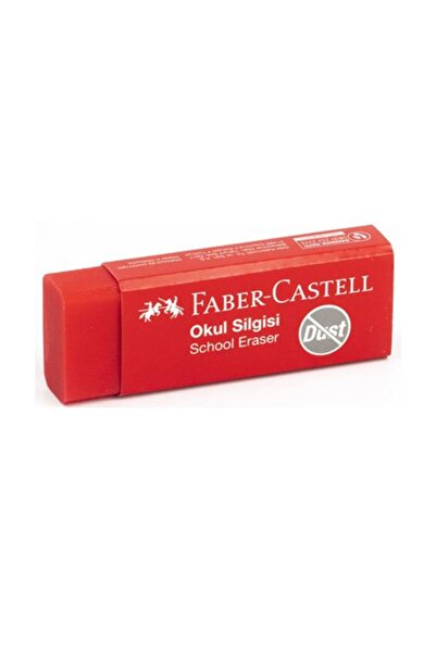 Faber Castell Büyük Kırmızı Okul Silgisi 3 lü