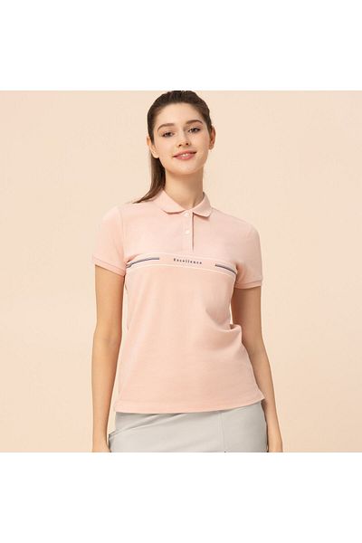 Giordano Women's Short Sleeve Classic Slim Fit Bold Polo (1981)