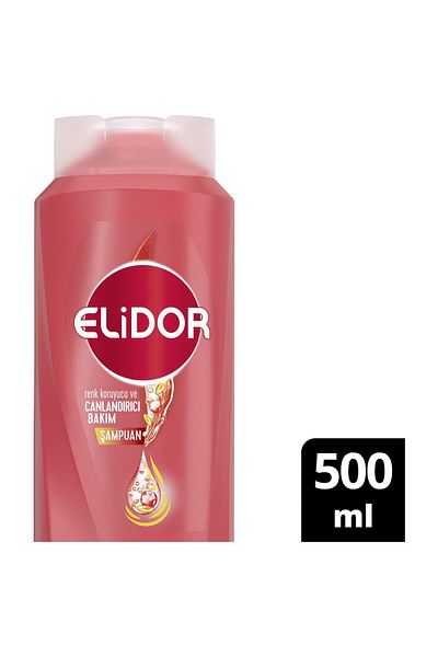 Elidor Superblend Color Preserving and Revitalizing Care Almond Oil Keratin Vitamin E Shampoo 500ml