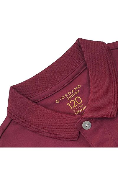 Giordano Junior Liquid Touch Short Sleeve Embroidery Polo