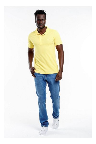 Slazenger Men's Yellow Short Sleeve T-Shirt