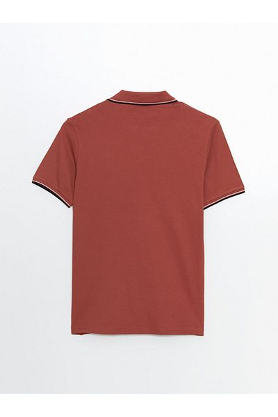 LC Waikiki Ανδρικό κοντομάνικο μπλουζάκι SOUTHBLUE Polo Neck