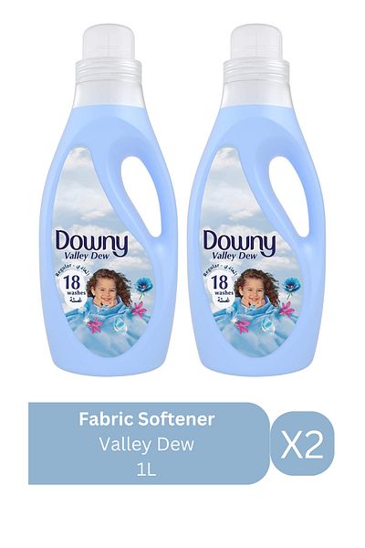 downy Fabric Softener Valley Dew 1L X2