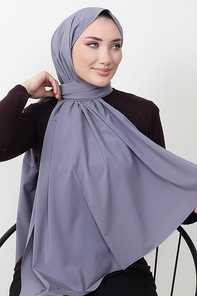 GİYZAMİLA Sultan Shawl Gray