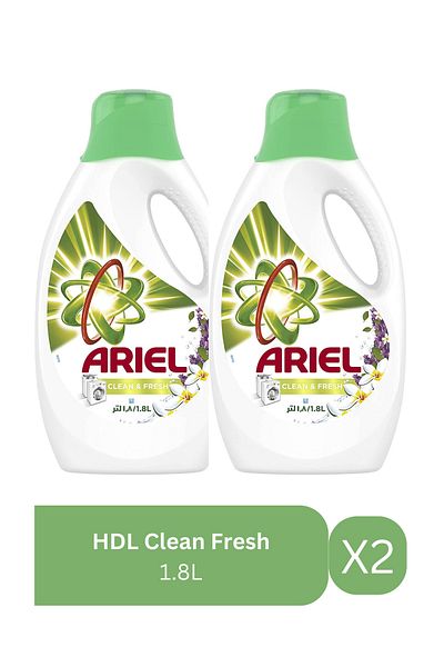 Ariel HDL Clean Fresh 1.8L X2