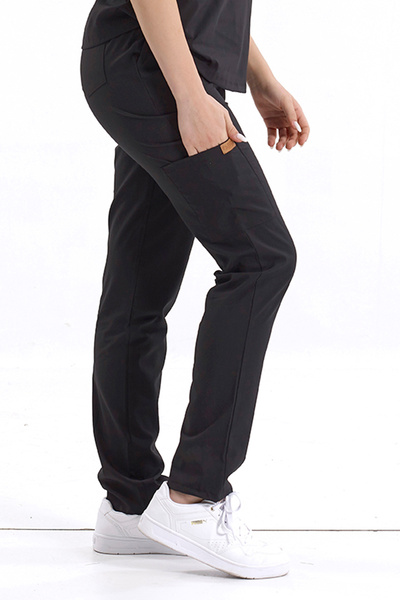 Brl Üniforma JEDNODELJNA TORBA Sa džepovima HLAČE ZA LEKARE I SESTERE CRNE | ...