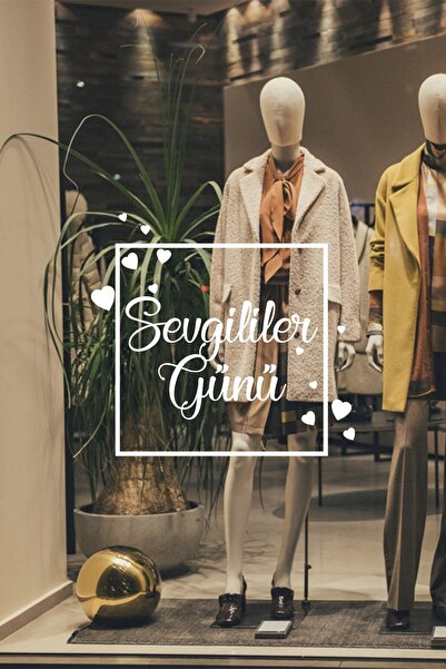 MIGNATIS Αυτοκόλλητο για την Ημέρα του Αγίου Βαλεντίνου με γράμματα και καρδι...