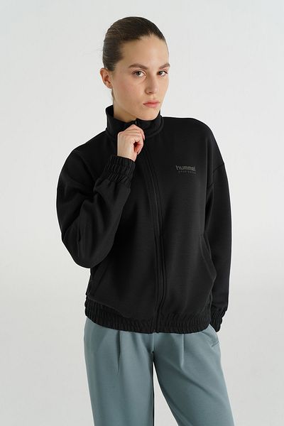 hummel Дамско яке Hmlsabrin с цип, черно, 922293-2001