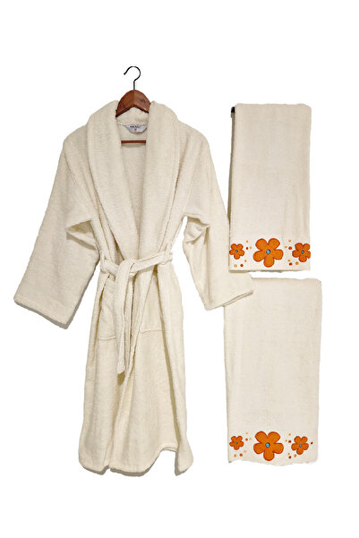 Minteks Романтични спомени - 3-компонентен комплект хавлии и халати за жени (серия Vintage)