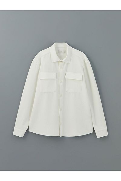LC Waikiki Ανδρικό πουκάμισο μακρυμάνικο μπουφάν LCW Vision Regular Fit