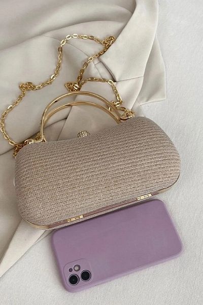 Paradise Women's Shiny Glitter Stone Evening Dress Bag Zircon Stone Stylish and Elegant