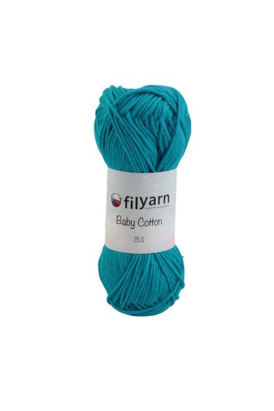 Filyarn 25 γραμμάρια Oeko-tex Certified Baby and Vest νήμα - Πλεκτό στο χέρι βαμβακερό νήμα