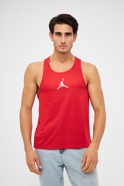 Moda Işık Men's Red Athlete Undershirt - Economical Pack of 2, Printed Gym Undershirt