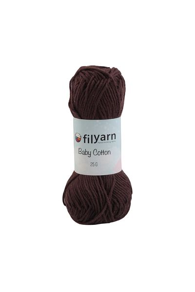 Filyarn 25 γραμμάρια Oeko-tex Certified Baby and Vest νήμα - Πλεκτό στο χέρι βαμβακερό νήμα