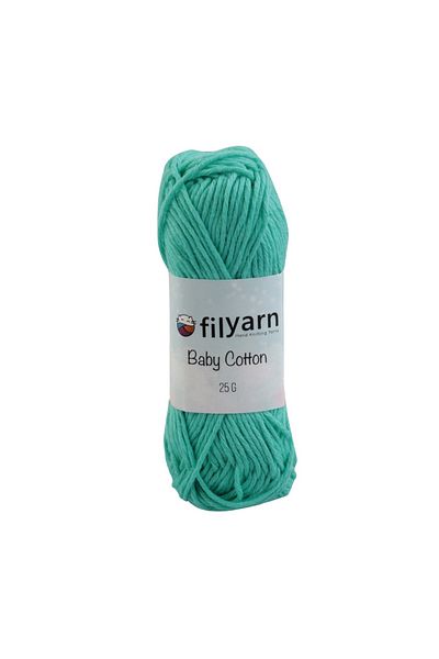 Filyarn 25 γραμμάρια Oeko-tex Certified Baby and Vest νήμα - Πλεκτό στο χέρι βαμβακερό νήμα