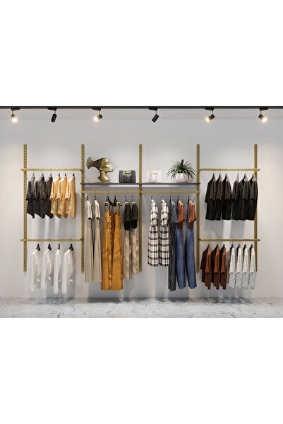 RAFAX Askılık, Duvar Rafı, Askılık Sistemi, Giyinme Odası-Askılık Sistemi,mağ...