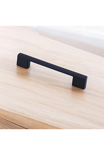 NUBLADO Londa 96 mm (SERT PLASTİK) Kulp Siyah Mobilya Çekmece Mutfak Dolap Dolabı Kulpu Kulbu Kulpları.