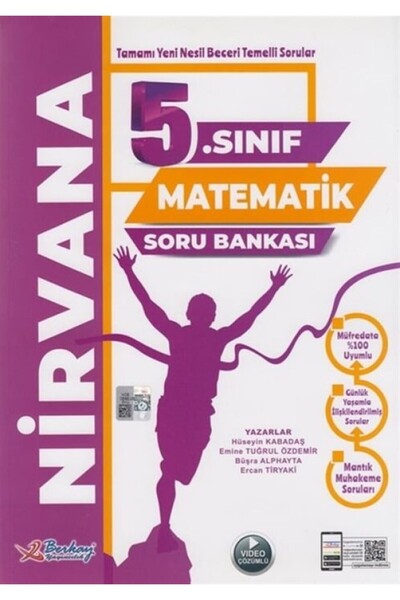 Berkay Yayınları Nirvana 5.sınıf Matematik Yeni Nesil Soru Bankası