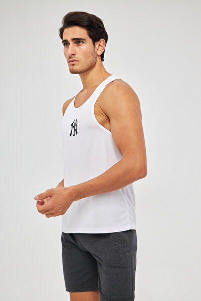 Moda Işık Men's Athlete Undershirt - Economical Pack of 2, Printed Gym Undershirt