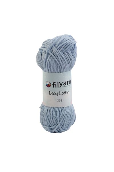 Filyarn 25 Gram Oeko-Tex Certified Baby and Vest Thread - Hand Knitted Cotton Thread