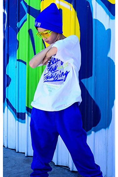 NoVibe Детски комплект с шорти и блуза с принт