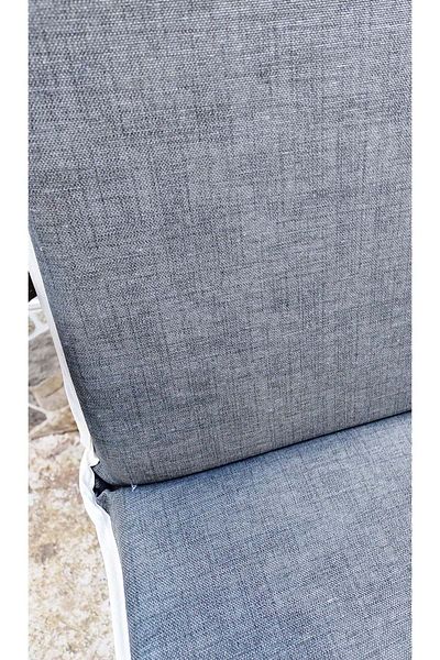 Mandaş 6Pcs Commander Backrest Chair Cushion, Extra Thick (Thickness 5cm)-Khaki