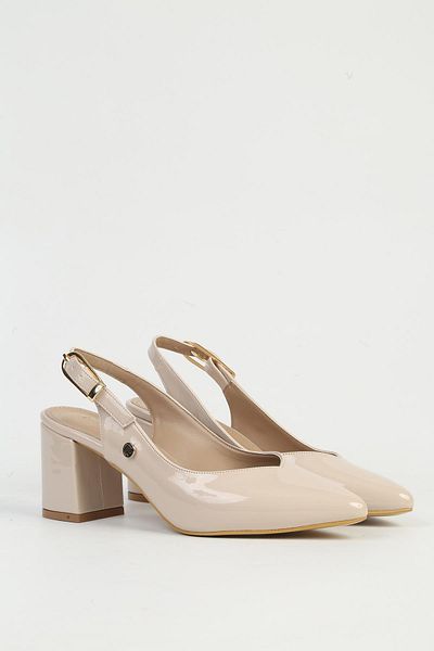 Pierre Cardin Cream Women's Heeled Shoes Pc-54728