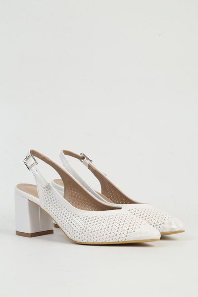 Pierre Cardin White Women's Heeled Shoes Pc-54727
