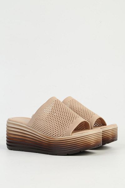 Pierre Cardin Mink Women's Heeled Slippers Pc-54574