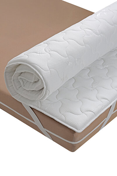 Genel Markalar Full Ortopedik Eko Yatak Pedi Kapitoneli Uyku Pedi Yatak Şilte...