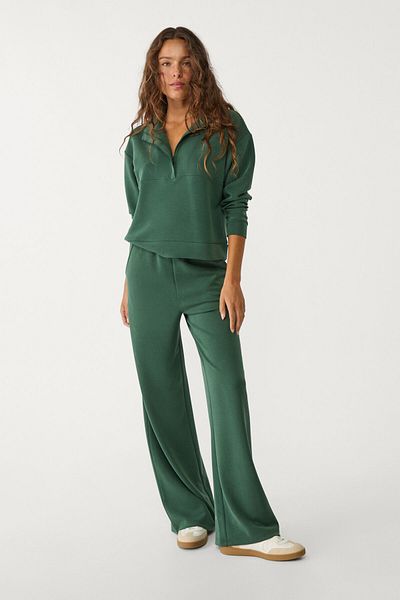 Stradivarius Soft-touch sweatshirt with zip