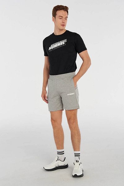 hummel Hmlelemental Βαμβακερό Σορτς Γκρι Ανδρικό Σορτς 931980 -2006