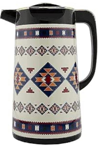 ALSAIF Coffee And Tea Vacuum Flask Size: 1.9 L Color: Black