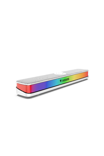 THRONE Harmony 10w (5W x2) RGB 50mm Sürücü Premium Soundbar Speaker (Bluetooth v5.3+Type C Çift Mod)