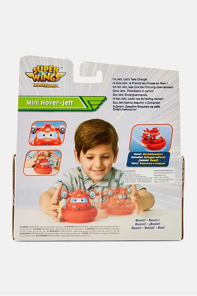 super wings Mini Hover Jett 17 H X 17 L X 7 W Cm, Red