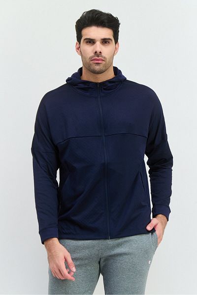 adidas Men Sportswear Fit Long Sleeves Training Sweatshirt, Dark Navy