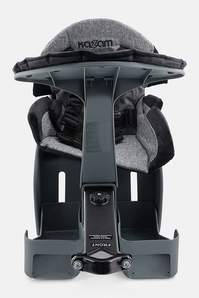 Kazam Deluxe Center Mounted Child Bike Seat, Grey
