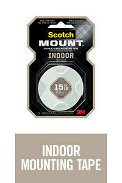 Scotch 110H INDOOR DS MTG TAPE .5IN X 80IN