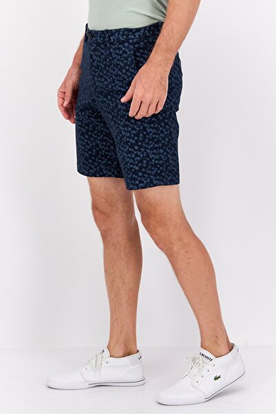 Perry Ellis Men All Over Printed Basic Shorts, Navy