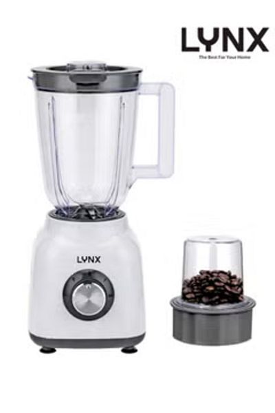LYNX خلاط كهربائي محرك عالي الطاقة 400 واط 1.5 لتر