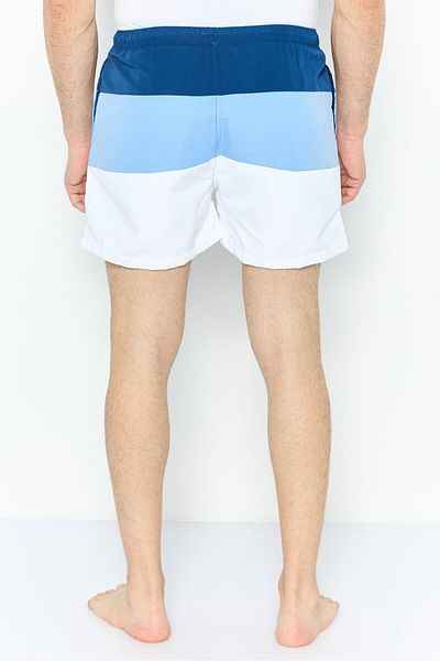 Ellesse Men Colorblock Board Shorts, Navy