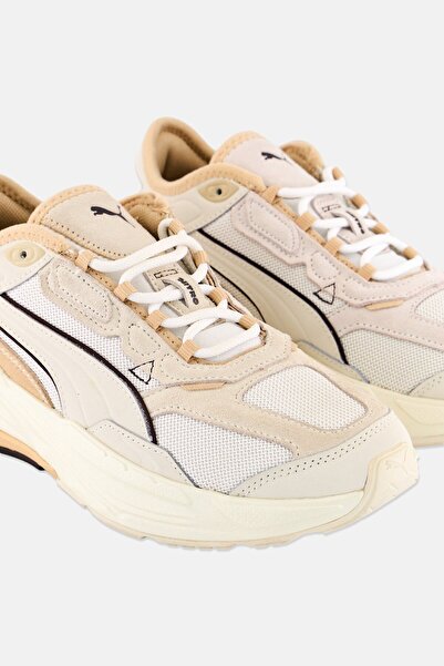 Puma Kids Boy Extent Nitro Lace Up Outdoor Shoes, Cream