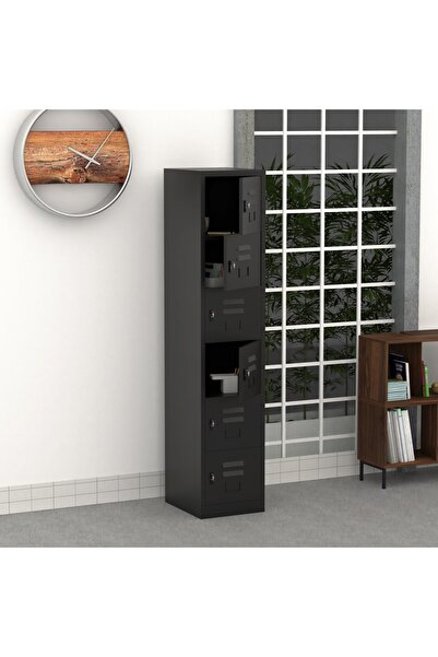 Mahmayi مكتبة Godrej OEM مفتوحة من الفولاذ باللون الأسود - رف تخزين معدني قوي...