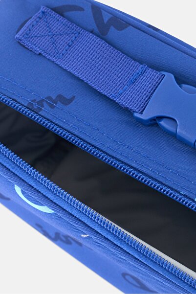 Champion Kids Boy Brand Logo Lunch Bag 19 H x 24 L x  8 W cm Blue Combo