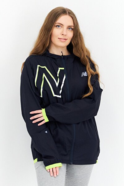 New Balance Women Sportswear Fit Training Jacket, Navy Combo