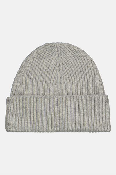 Champion Men Brand Logo Beanie, Grey