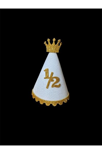 Cadde Süs 1/2 Years Old Gold Eva Hat