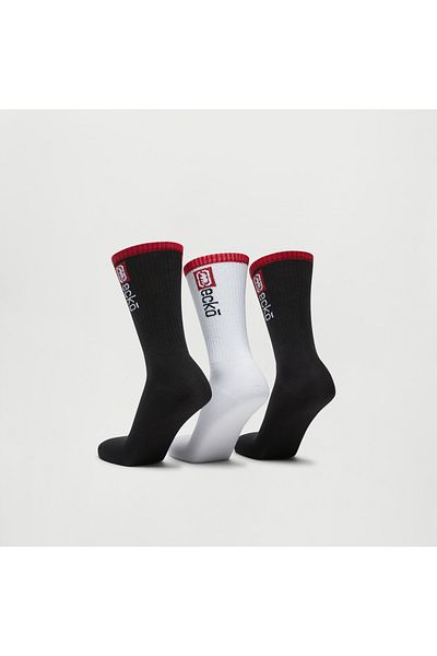 ECKO Set of 3 - Ecko Unltd Logo Detail Ribbed Calf Length Socks